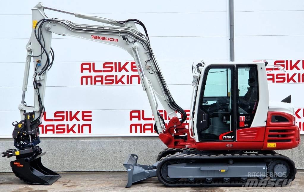 Takeuchi TB290-2 Midikaivukoneet 7t - 12t
