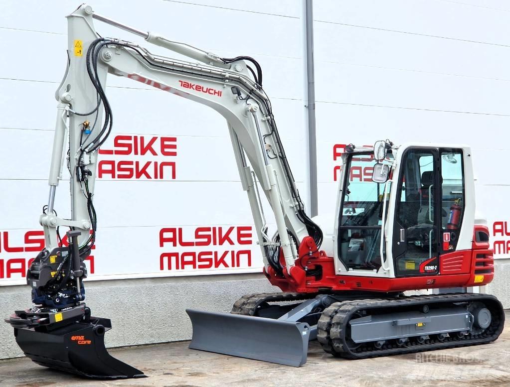 Takeuchi TB290-2 Midikaivukoneet 7t - 12t