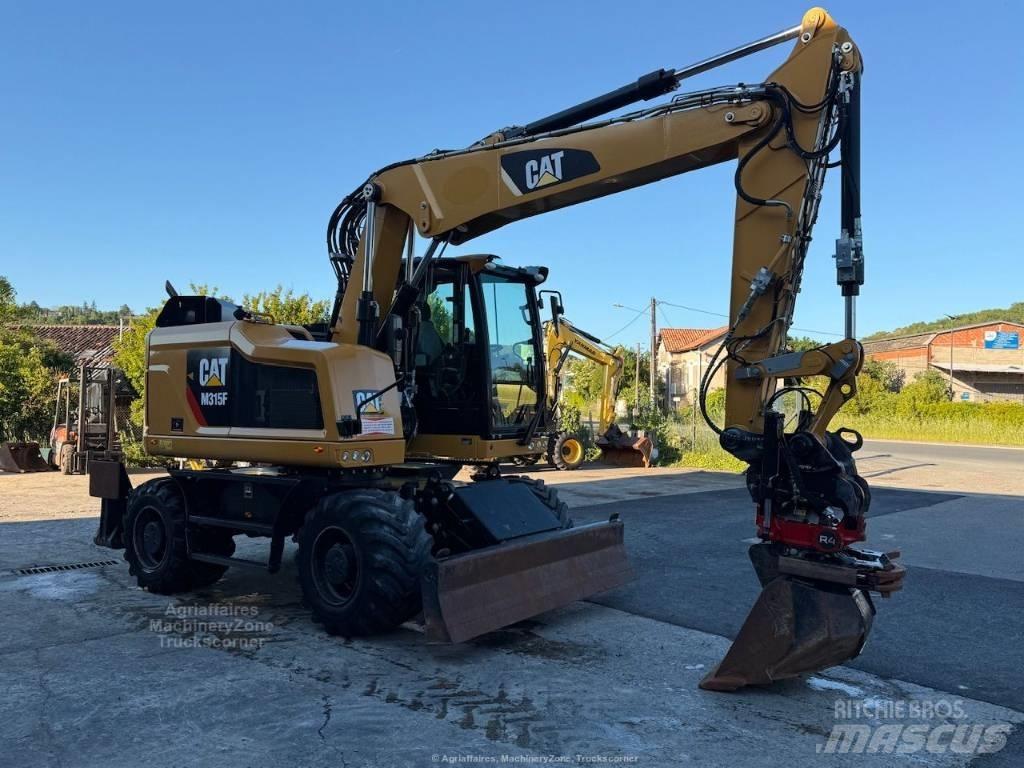 CAT M315F Pyöräkaivukoneet