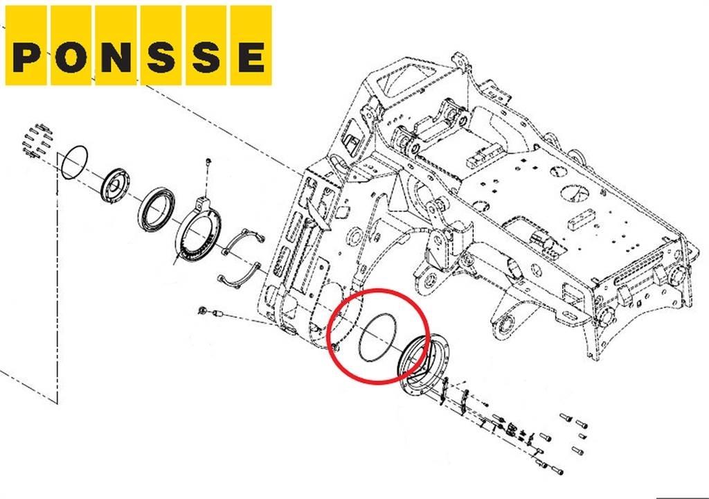 Ponsse 0059913 Kuormatraktorinosturit