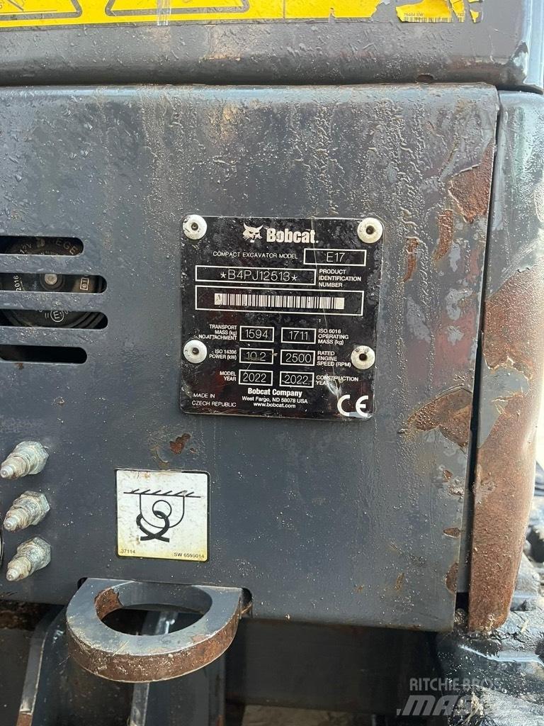 Bobcat E 17 Minikaivukoneet < 7t