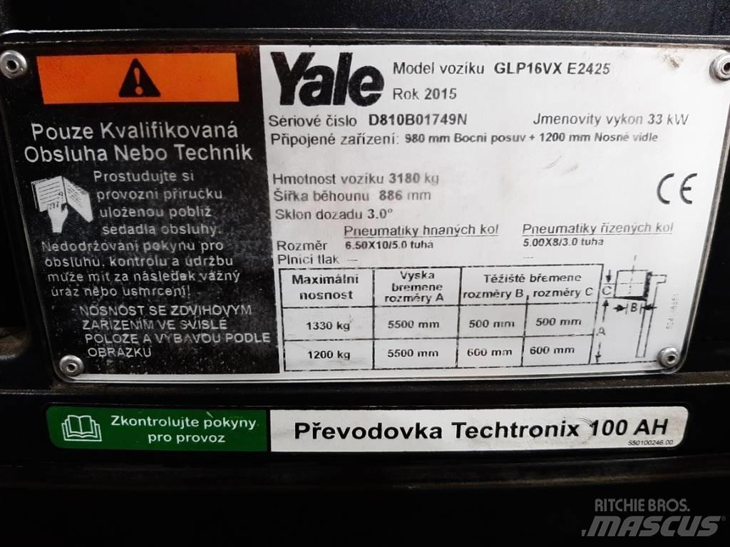 Yale GLP16VX Nestekaasutrukit