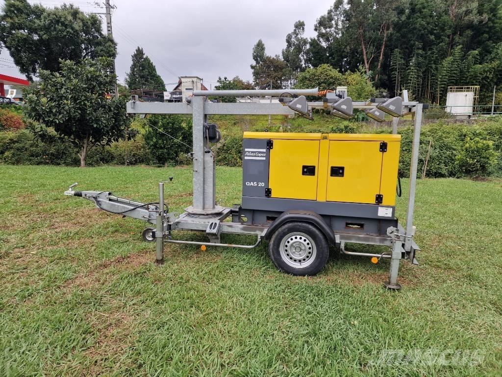 Atlas Copco QAS 20 Dieselgeneraattorit
