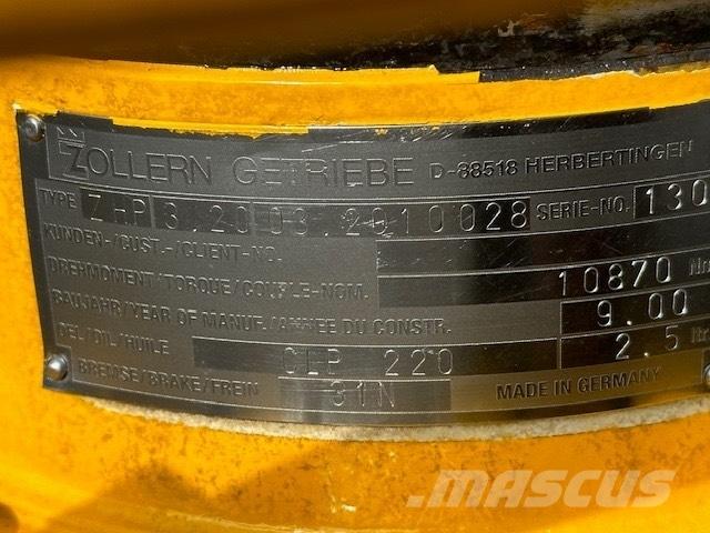  ZOLLERN  ZHP 3.20 Vaihteisto