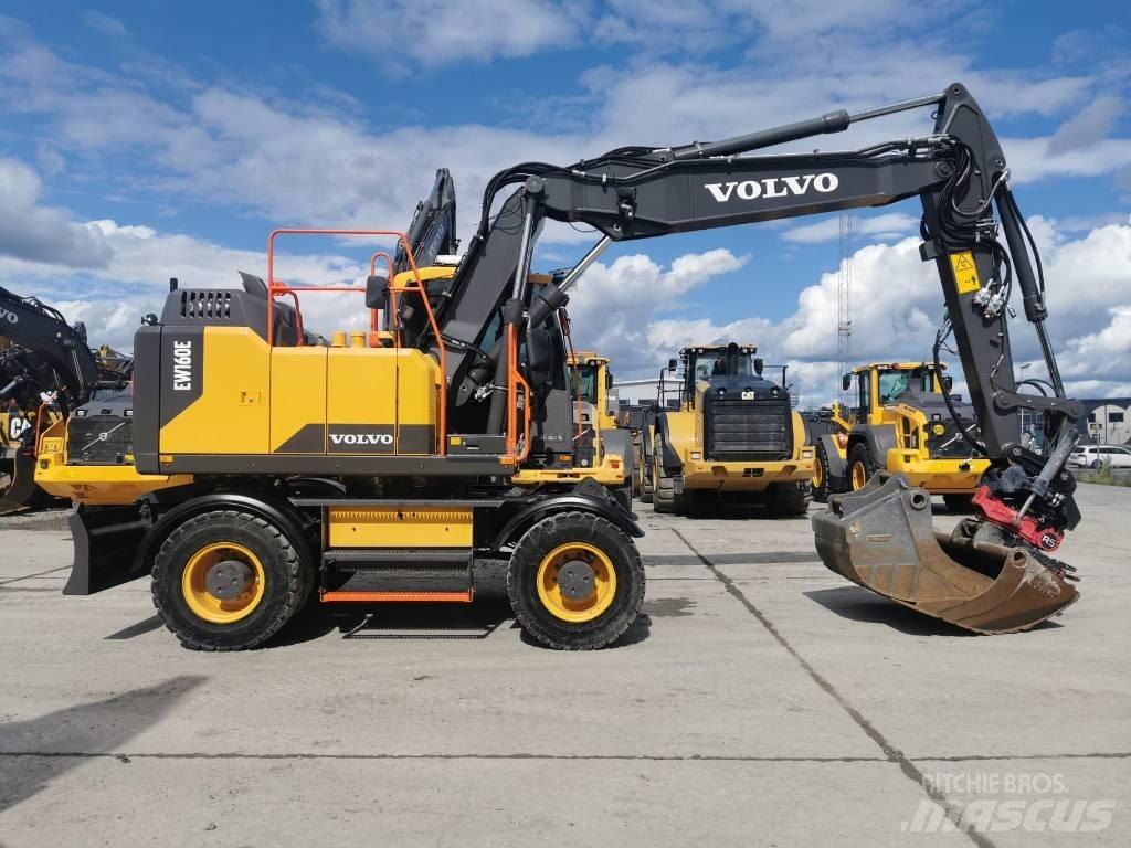 Volvo EW 160 E Pyöräkaivukoneet
