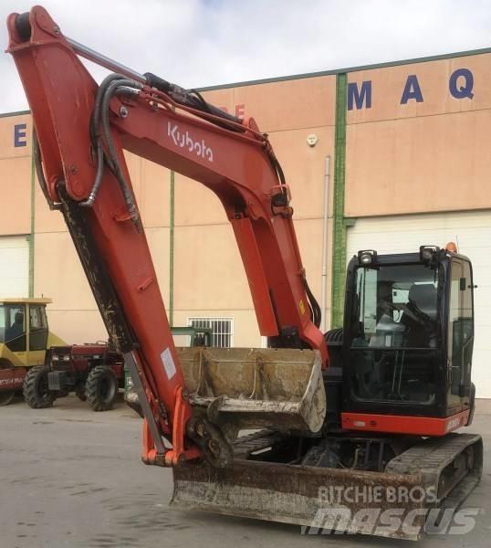 Kubota KX 080-4 Midikaivukoneet 7t - 12t