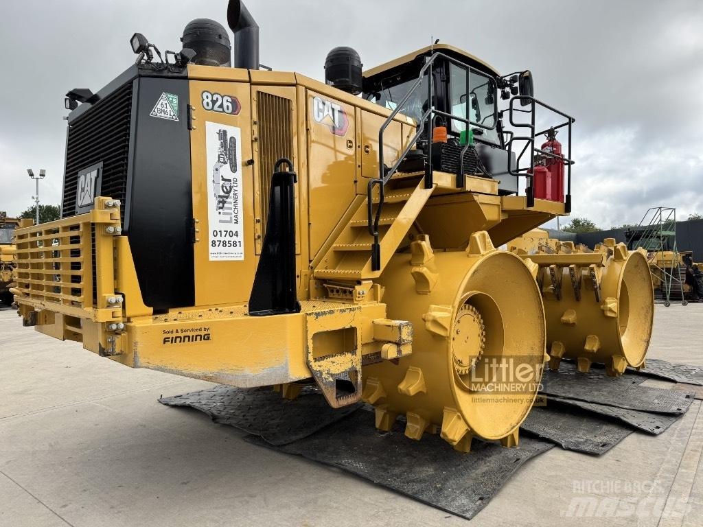 CAT 826 K Kaatopaikkajyrät