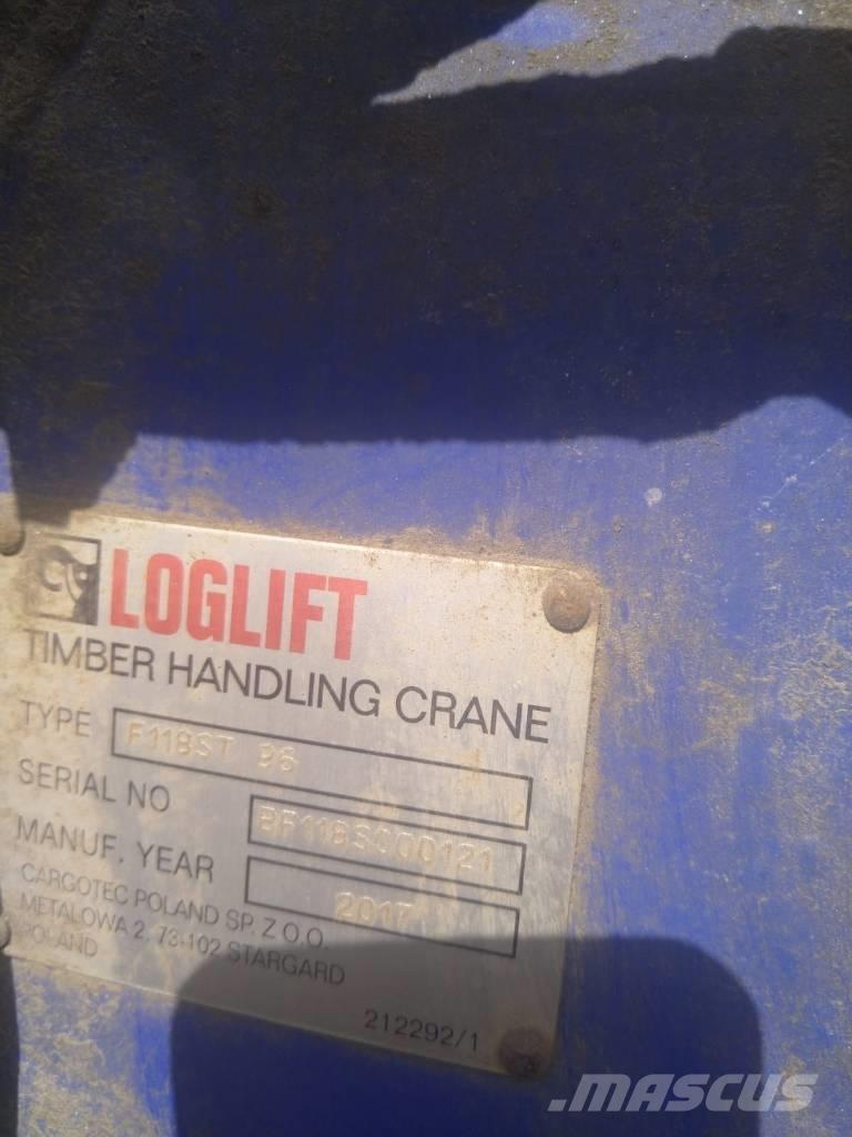 Loglift F118ST Puutavaranosturit