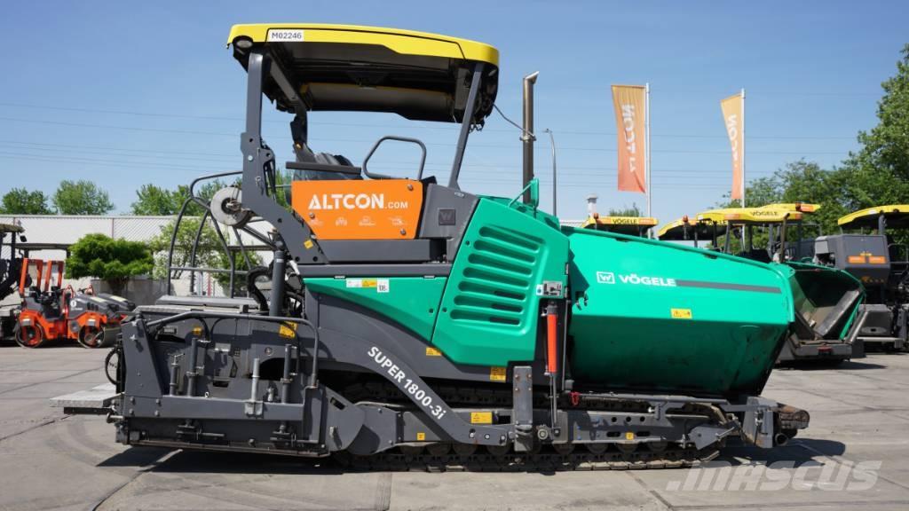 Vögele SUPER 1800-3I Asfalttikoneet