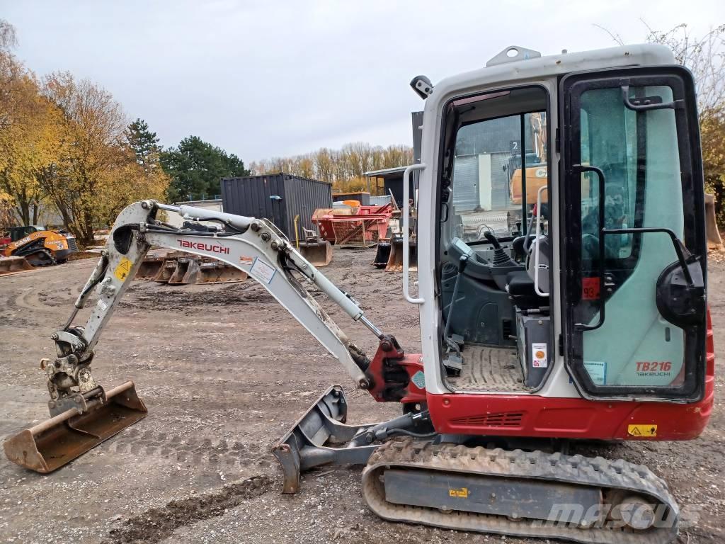 Takeuchi TB 216 Minikaivukoneet < 7t