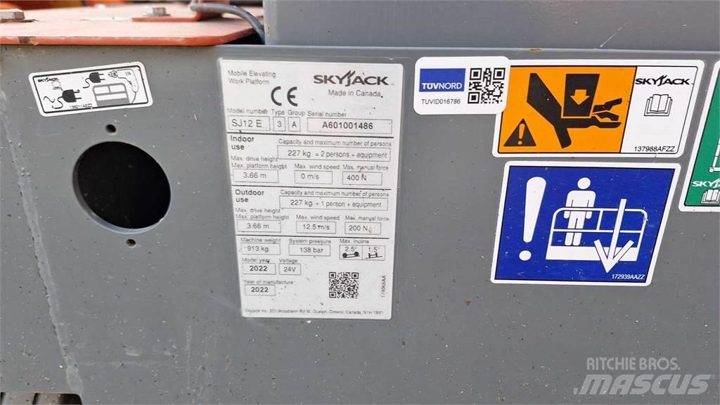 SkyJack SJ12 Muut henkilönosturit