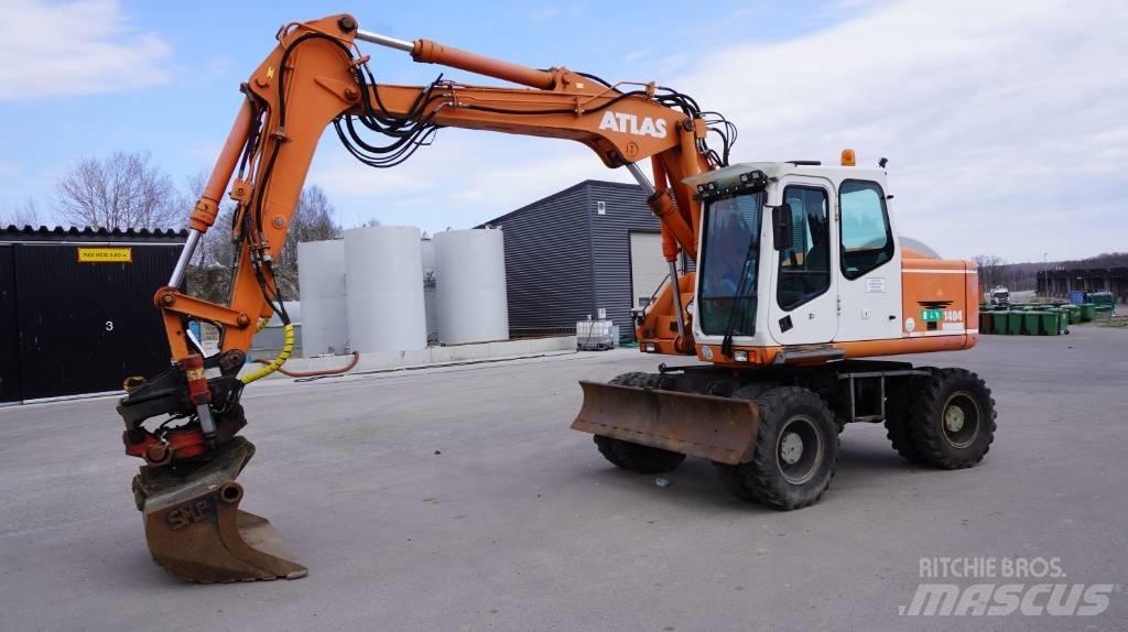 Atlas 1404  Retrade Pyöräkaivukoneet