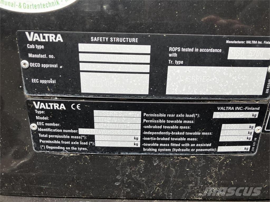 Valtra T174 Versu Traktorit