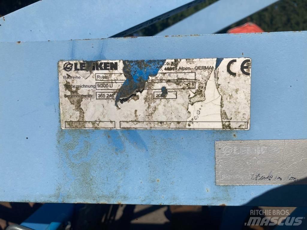 Lemken Rubin 9/300 U Kiekkomultaimet ja lautasäkeet