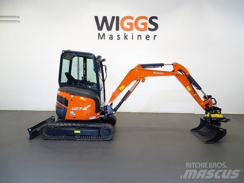 Kubota U 27-4 Minikaivukoneet < 7t