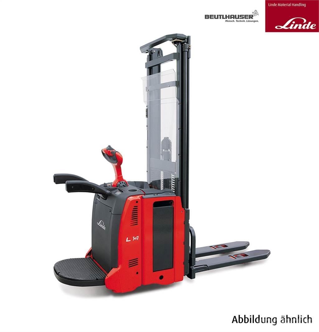 Linde L12LAP Käyden ajettavat pinoamistrukit