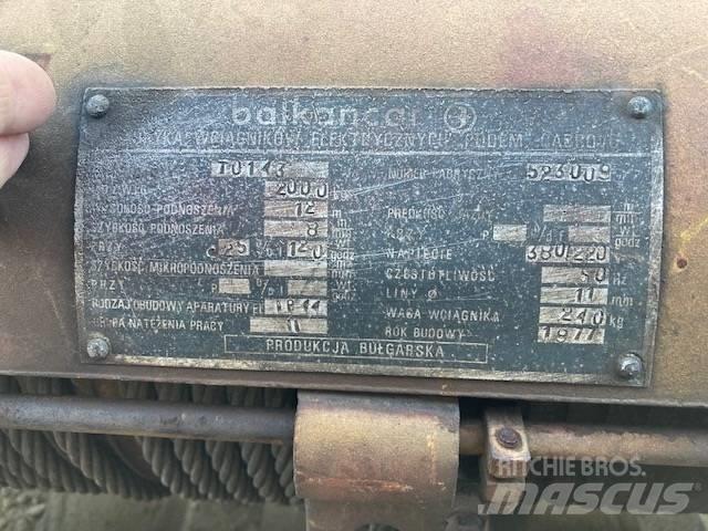 Peiner SMK108/2 Nosturien osat ja lisävarusteet