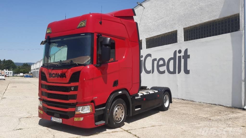 Scania R 500 Vetopöytäautot