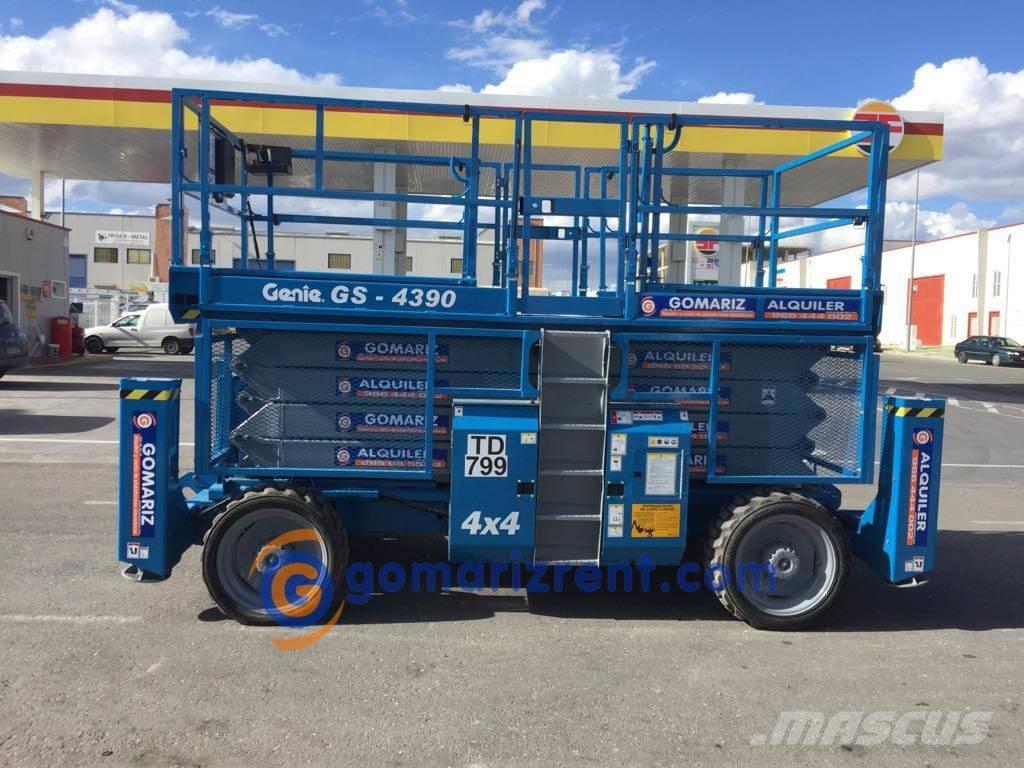 Genie GS 4390 Saksilavat