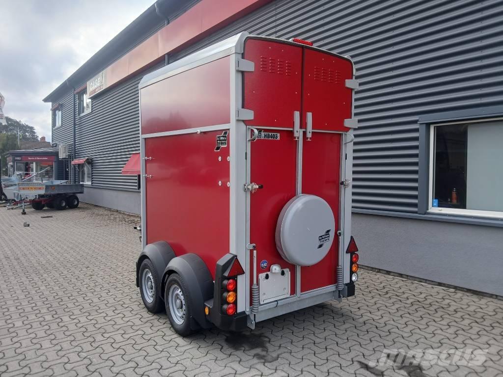 Ifor Williams HB403 Eläinkuljetusperävaunut