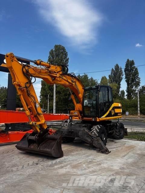 JCB JS 145 W Pyöräkaivukoneet
