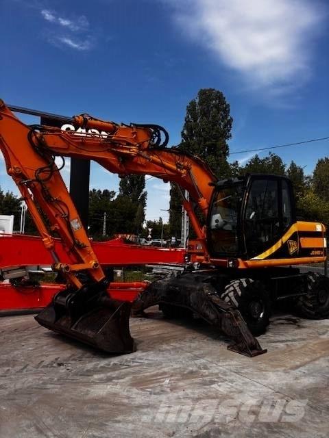 JCB JS 145 W Pyöräkaivukoneet
