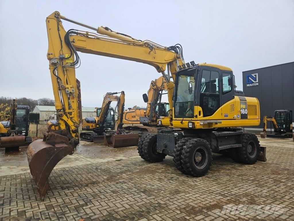 Komatsu PW 160-7E0 Pyöräkaivukoneet