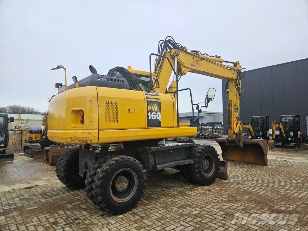 Komatsu PW 160-7E0 Pyöräkaivukoneet