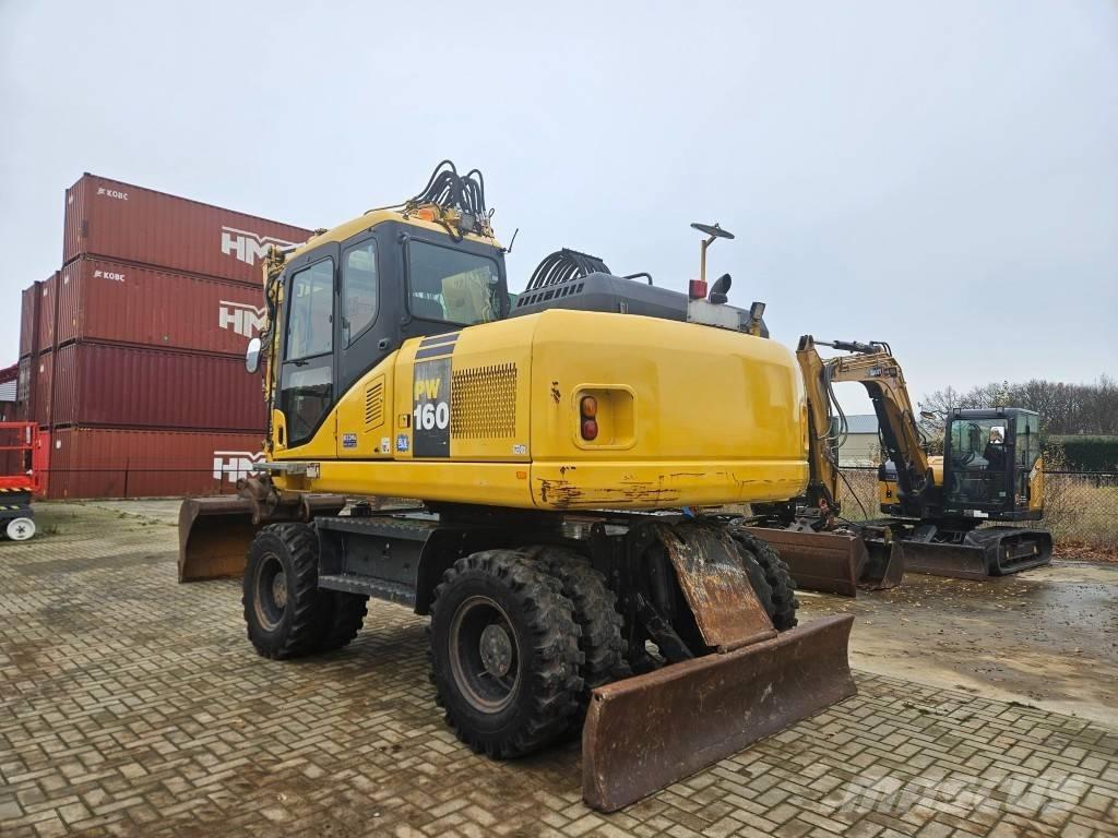 Komatsu PW 160-7E0 Pyöräkaivukoneet