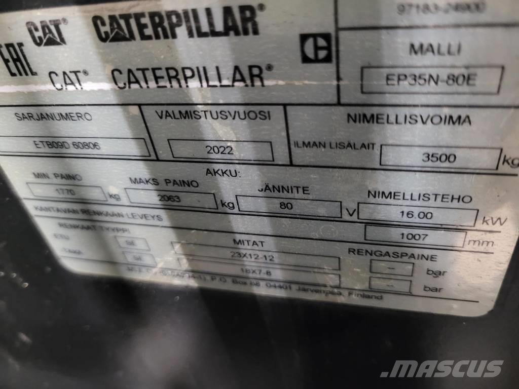 CAT EP 35 N Sähkötrukit