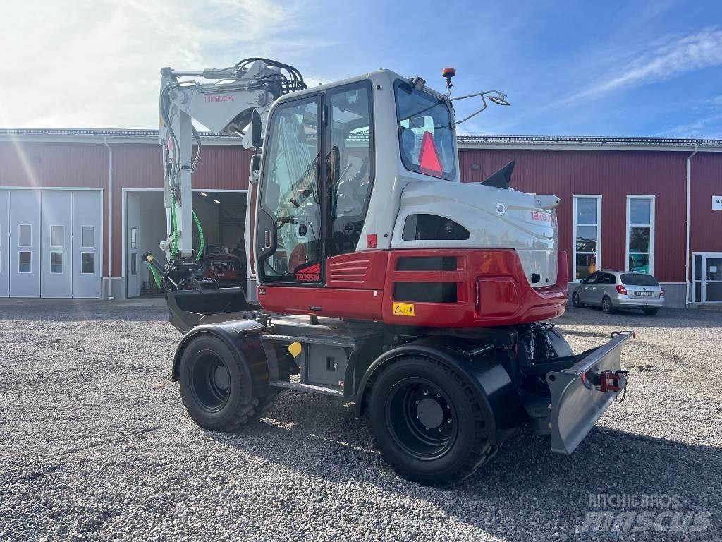 Takeuchi TB 395 W Pyöräkaivukoneet
