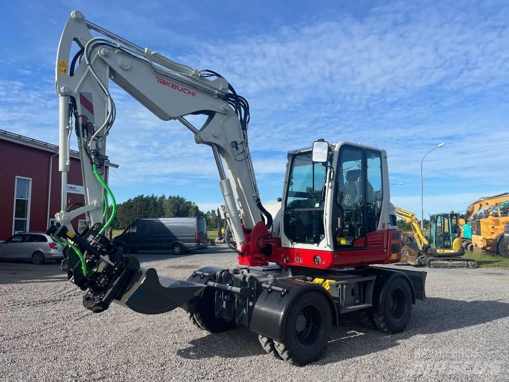 Takeuchi TB 395 W Pyöräkaivukoneet