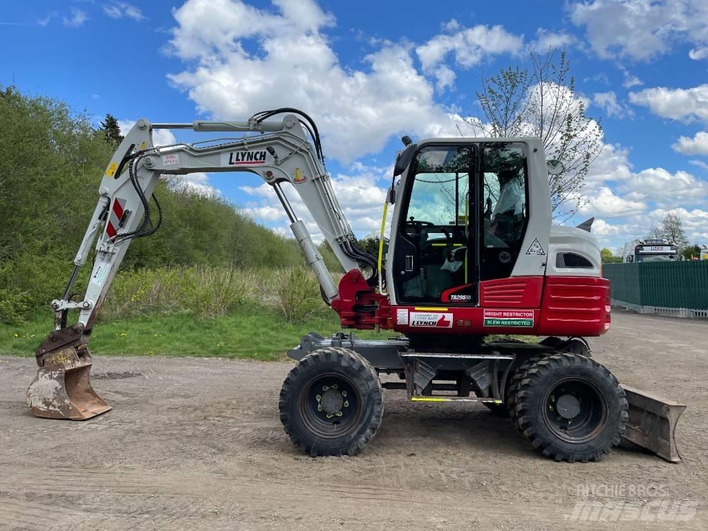 Takeuchi TB 295 W Pyöräkaivukoneet
