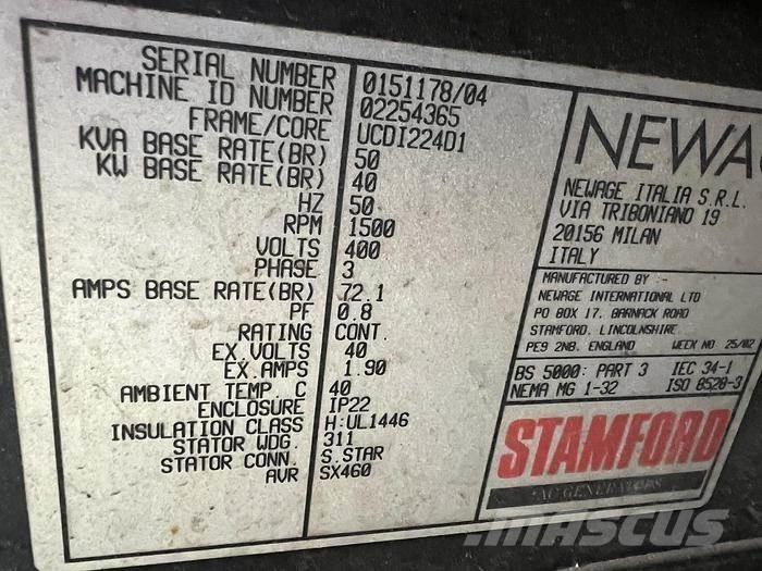 Mosa GE 55 PSX Dieselgeneraattorit