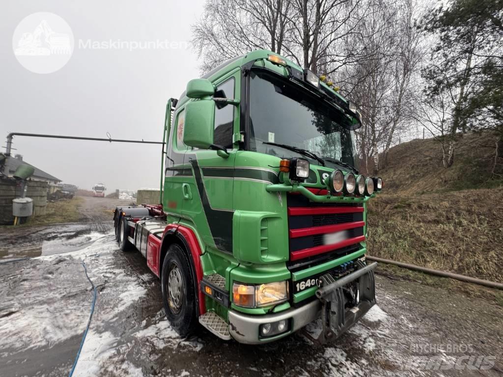 Scania R 164-580 Koukkulava kuorma-autot