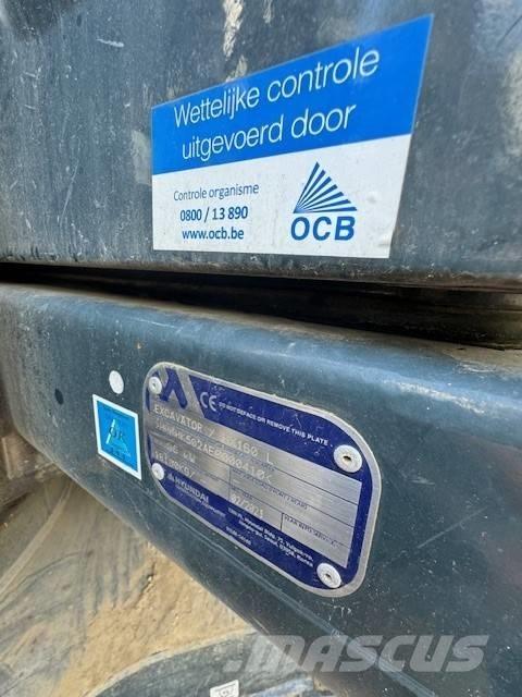 Hyundai HX 160 Telakaivukoneet