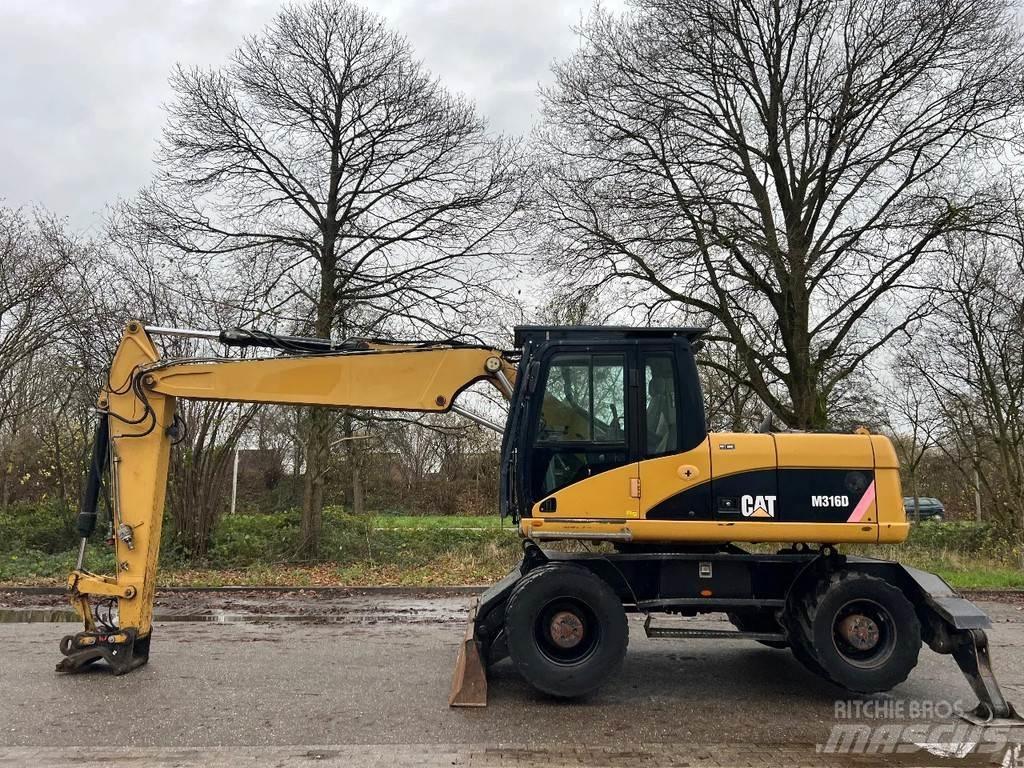 CAT M316D Pyöräkaivukoneet