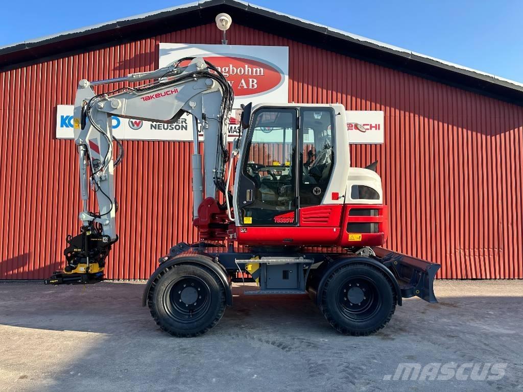 Takeuchi TB 395 W Pyöräkaivukoneet