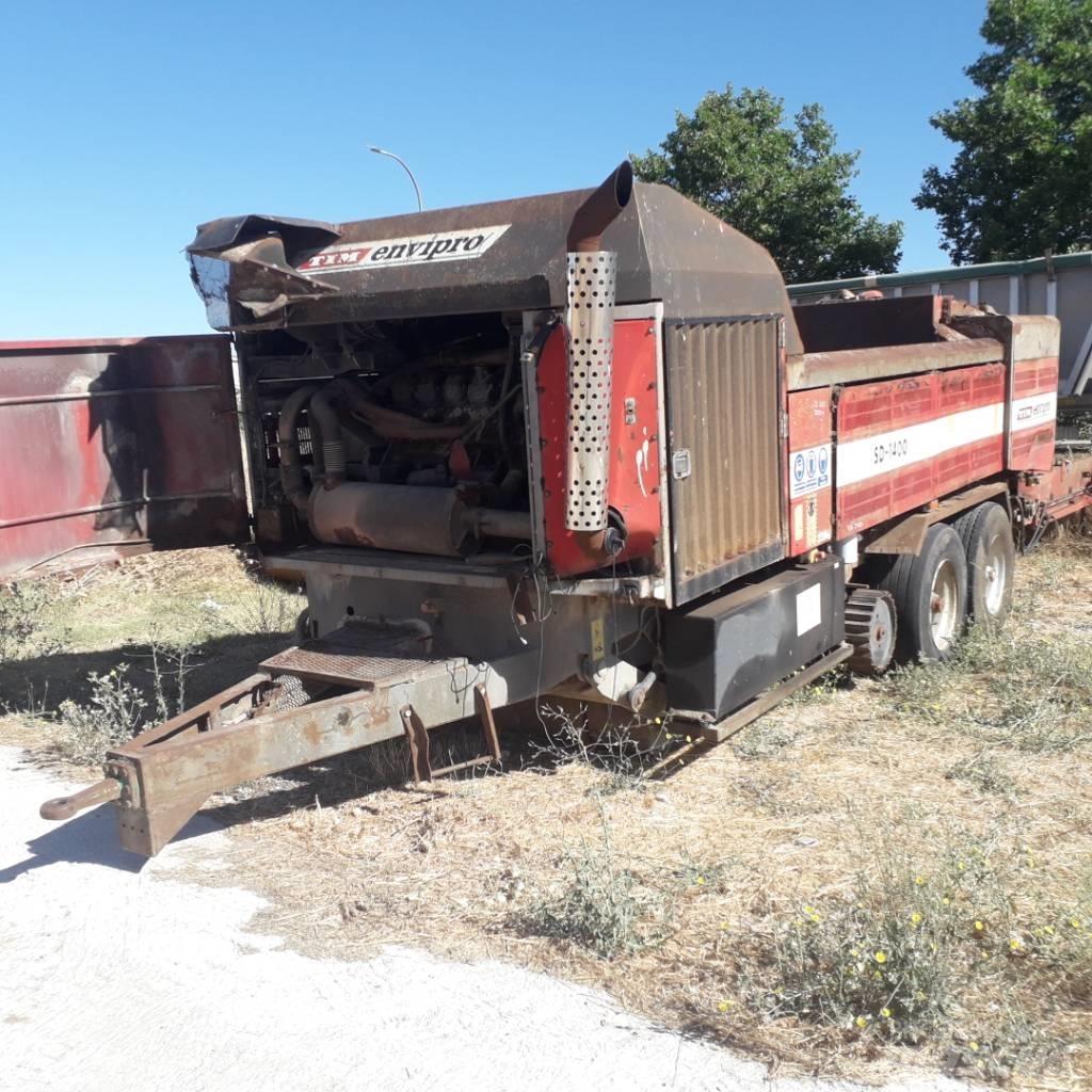 Tim ENVIPRO SD1400 Haketuskoneet