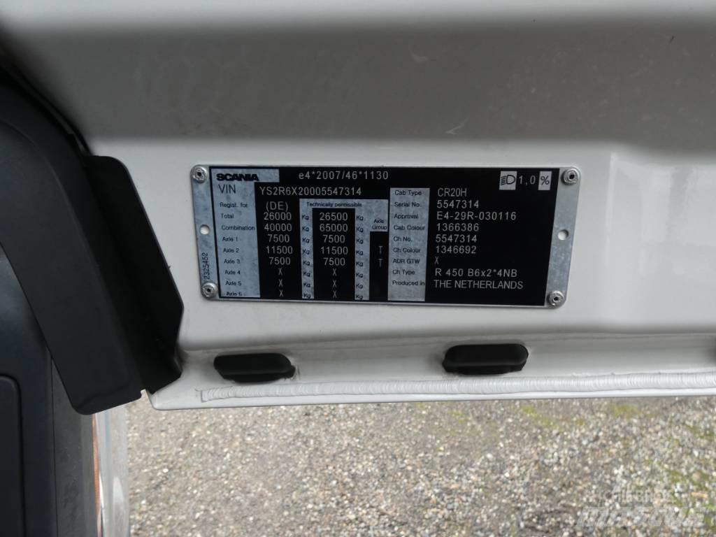 Scania R 450 Kuorma-autoalustat