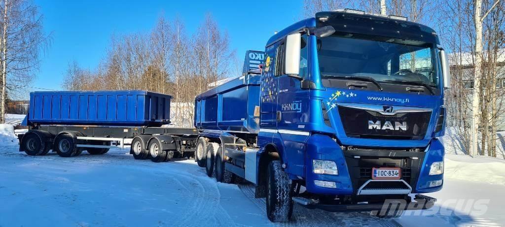 MAN TGX 35.580 Sora- ja kippiautot