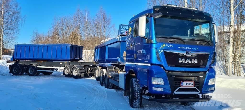 MAN TGX 35.580 Sora- ja kippiautot