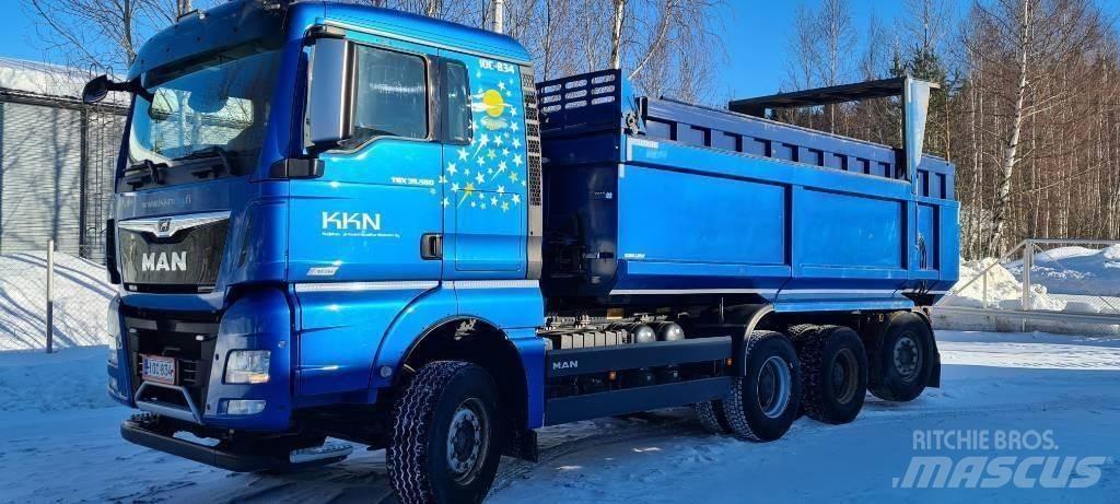 MAN TGX 35.580 Sora- ja kippiautot