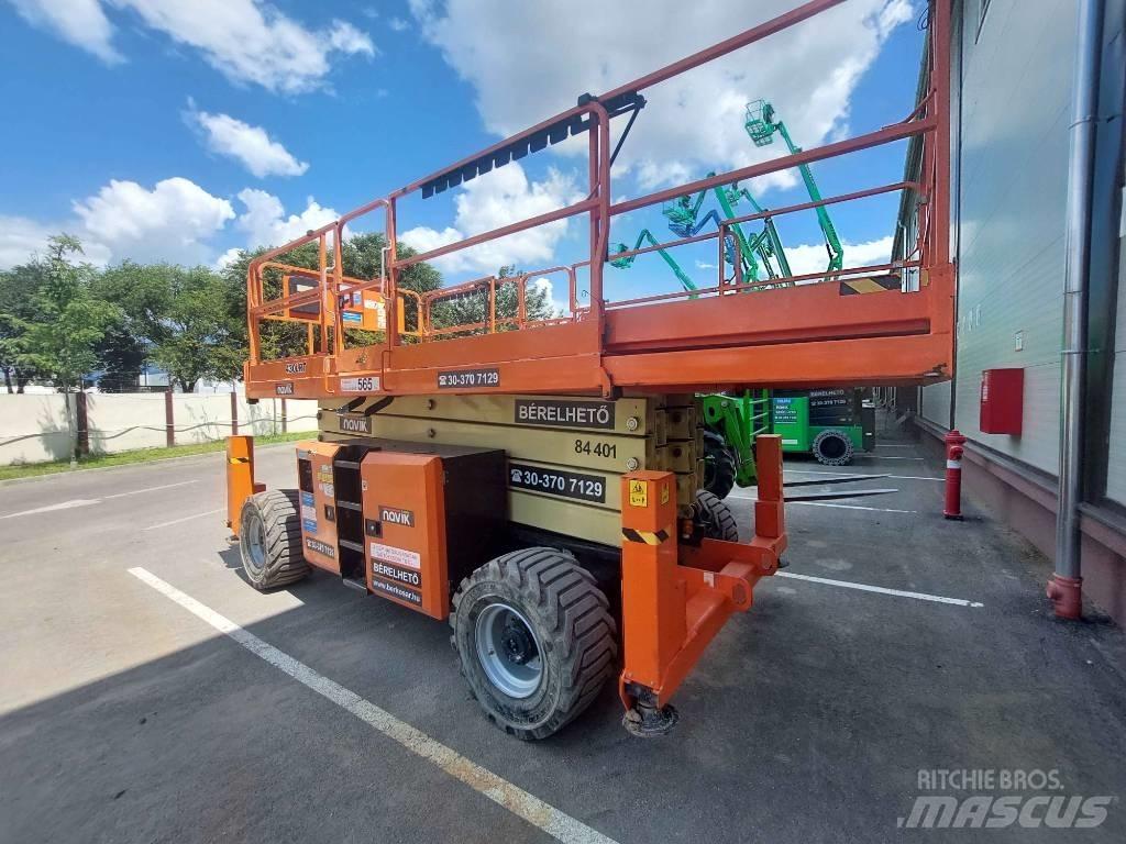 JLG 430 LRT Saksilavat