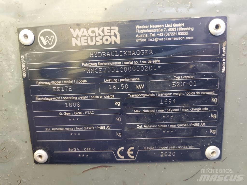 Wacker Neuson EZ17e Telakaivukoneet