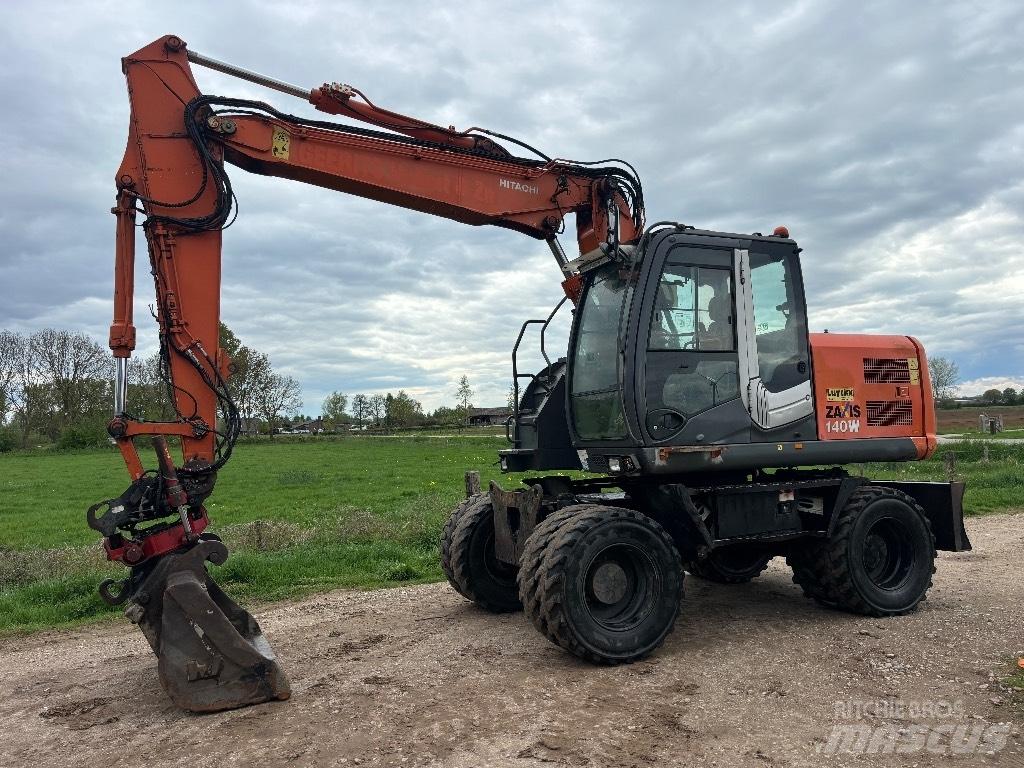 Hitachi ZX 140 W T-3 Pyöräkaivukoneet