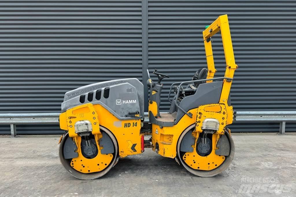 Hamm HD 14 VV Tandemjyrät