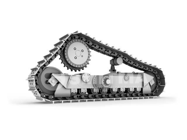 CAT D8R Ketjut, telat ja alustat