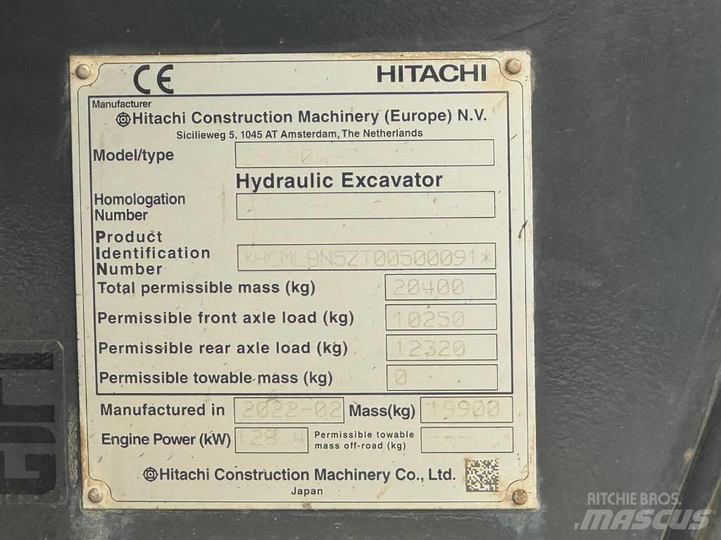 Hitachi ZW 180 Pyöräkaivukoneet