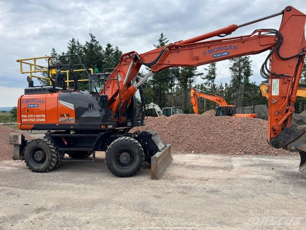 Hitachi ZW 180 Pyöräkaivukoneet